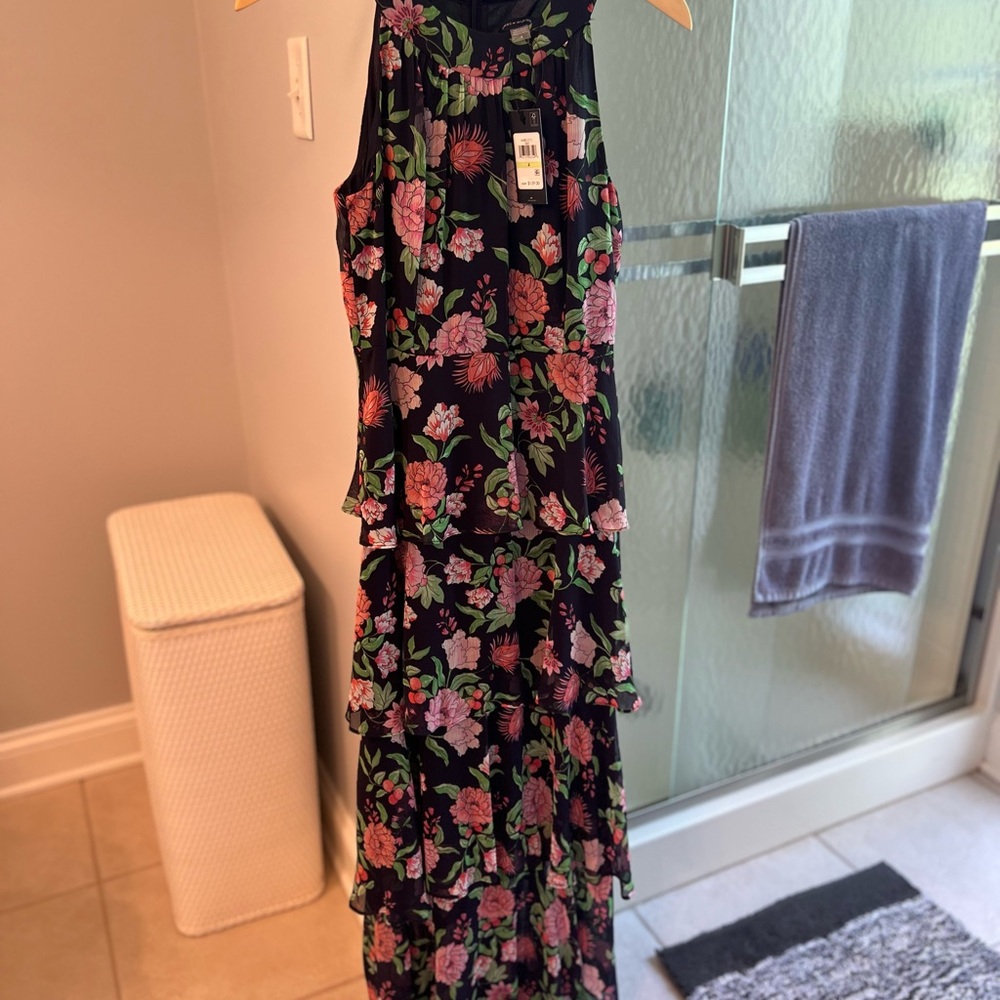 Tommy Hilfiger Black Floral Dress